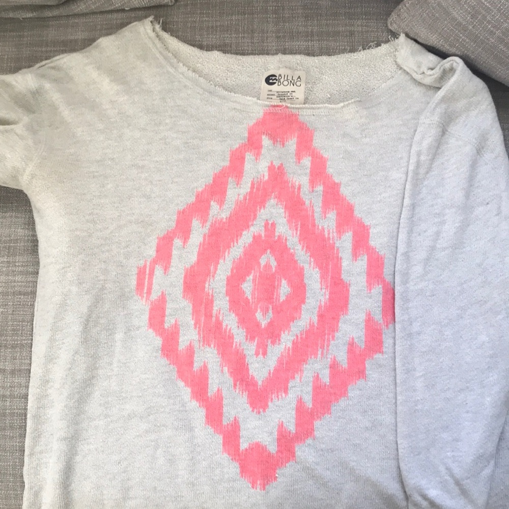 Billabong Lite weight sweater.
